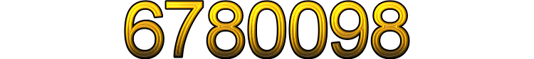 Number 6780098