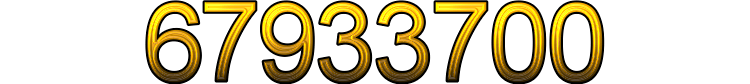 Number 67933700