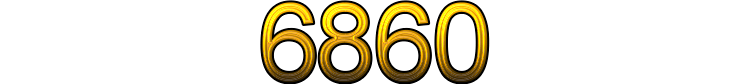 Number 6860