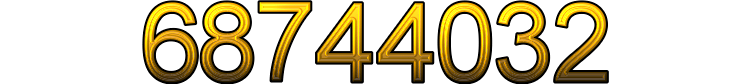 Number 68744032