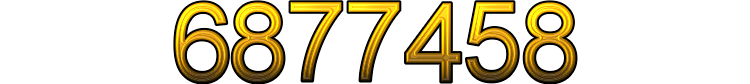 Number 6877458