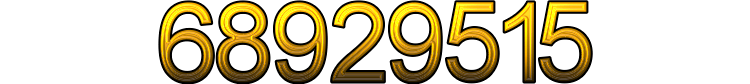 Number 68929515