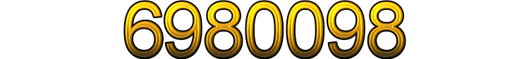 Number 6980098