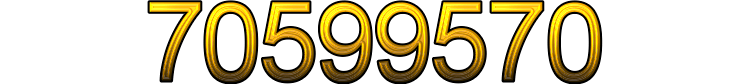 Number 70599570
