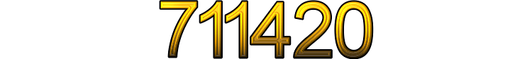Number 711420