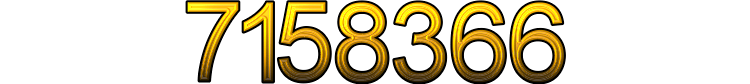 Number 7158366