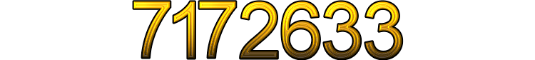 Number 7172633