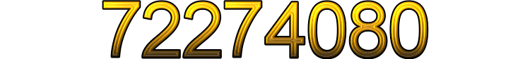 Number 72274080