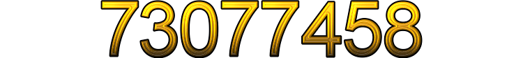 Number 73077458 Number 73077458