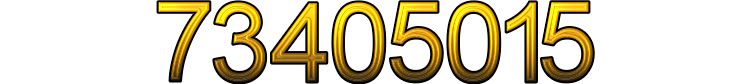 Number 73405015 Number 73405015