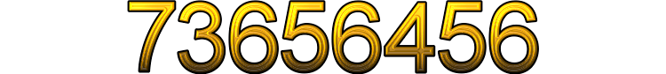 Number 73656456
