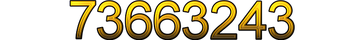 Number 73663243 Number 73663243