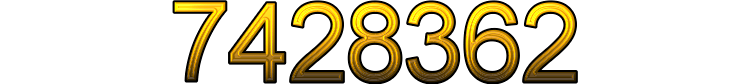 Number 7428362