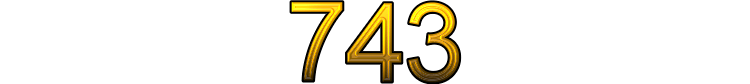 Number 743