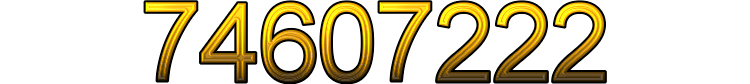 Number 74607222
