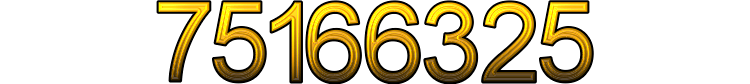Number 75166325
