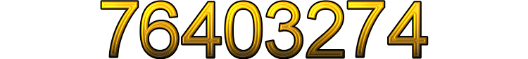 Number 76403274 Number 76403274