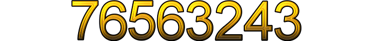 Number 76563243