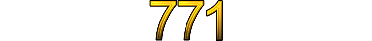 Number 771