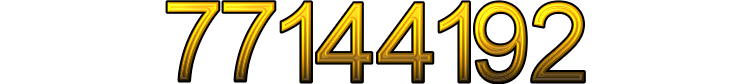 Number 77144192