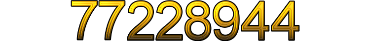 Number 77228944
