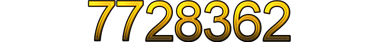 Number 7728362