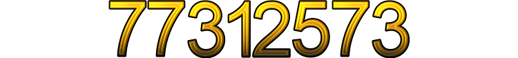 Number 77312573