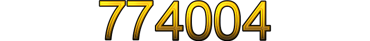 Number 774004
