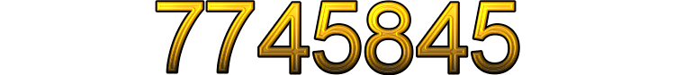 Number 7745845