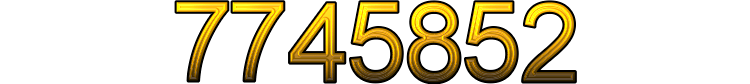 Number 7745852