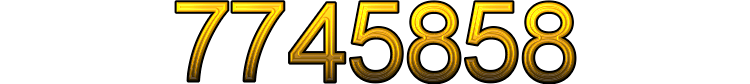 Number 7745858