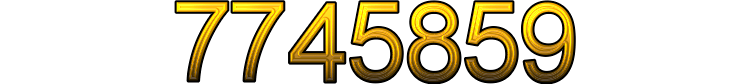 Number 7745859