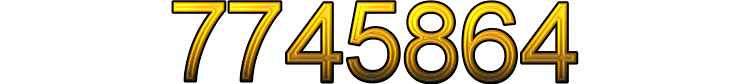 Number 7745864 Number 7745864
