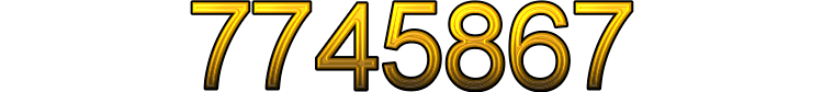 Number 7745867