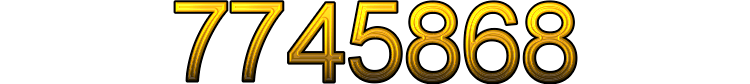 Number 7745868 Number 7745868