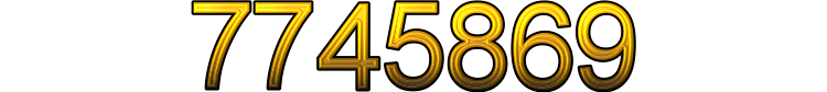 Number 7745869