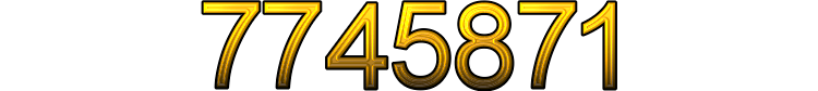 Number 7745871