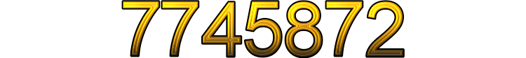 Number 7745872