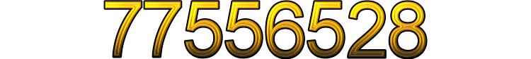 Number 77556528 Number 77556528