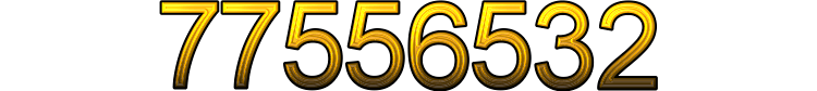 Number 77556532 Number 77556532