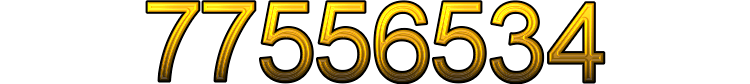 Number 77556534