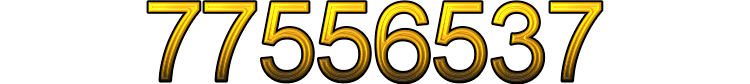 Number 77556537