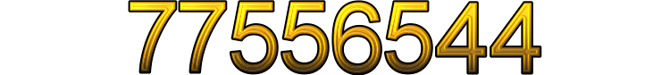 Number 77556544