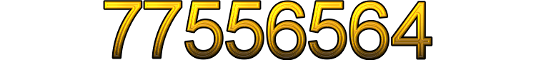 Number 77556564