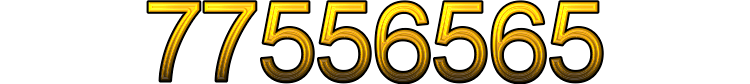 Number 77556565