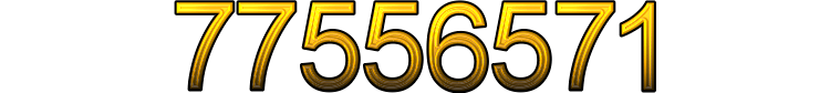 Number 77556571 Number 77556571