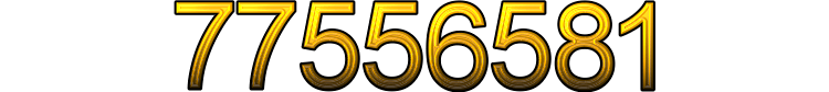 Number 77556581
