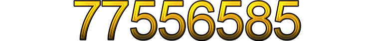 Number 77556585