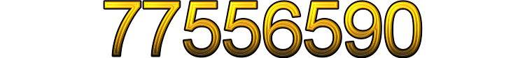 Number 77556590