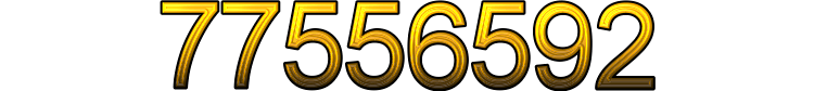 Number 77556592